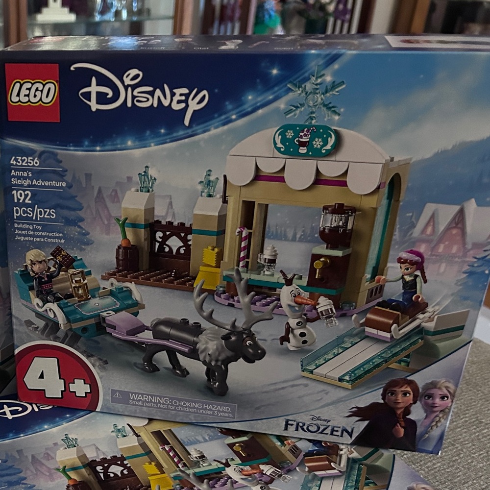 LEGO Disney Frozen Sleigh Adventure Set - Blue, White, Brown